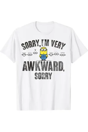 Minions Minions Scusate sono molto imbarazzante Scusate Maglietta