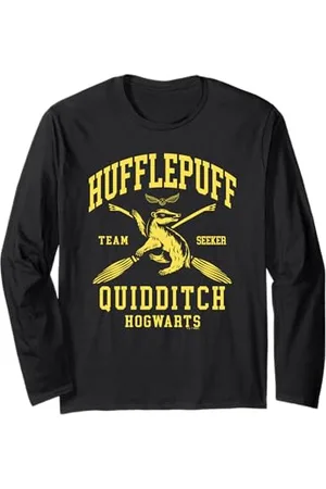 Harry Potter Hufflepuff Quidditch Arch Maglia a Manica
