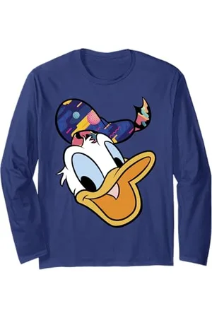 Disney Cappello con motivo Paperino con Topolino e i suoi amici Maglia a Manica