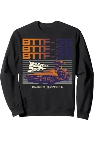 Back To The Future Ritorno al futuro 35° anniversario BTTF-35 DeLorean Felpa