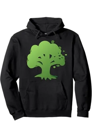 Magic: The Gathering Magic: simbolo The Gathering Green Mana Felpa con Cappuccio