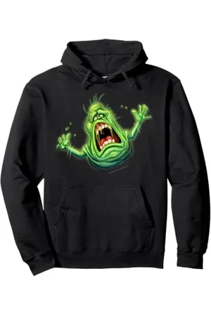 Ghostbusters Slimer Screaming Ritratto Felpa con Cappuccio