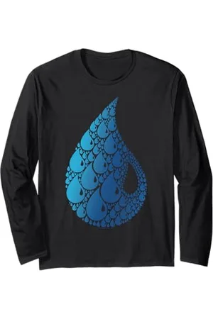 Magic: The Gathering Riempimento del simbolo del mana blu di Magic: The Gathering Maglia a Manica
