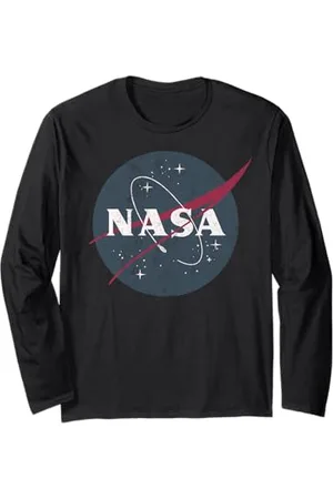 Nasa Logo Simple Vintage Maglia a Manica