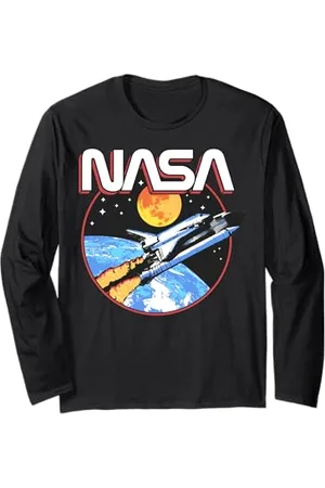 Nasa Patch spaziale retrò della Lift Off Maglia a Manica