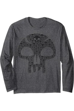 Magic: The Gathering Riempimento del simbolo del mana nero di Magic: The Gathering Maglia a Manica