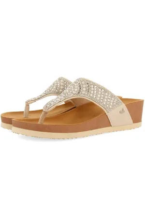 Gioseppo Sandali con Zeppa E Strisce con Strass per Donna Bodmin
