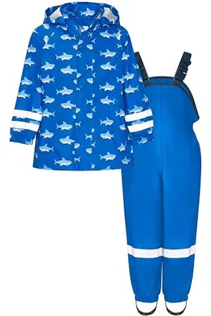 Playshoes Regen-Set Hai Allover Capo d