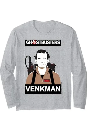 Ghostbusters Venkman Name Ritratto Maglia a Manica