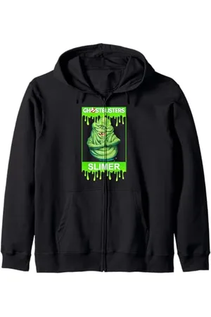 Ghostbusters Poster di Slimer Ritratto Felpa con Cappuccio