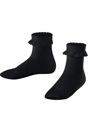 Falke Romantic Lace K So cotone tinta unita 1 paio, Calzini Unisex - Bambini, , 35-38