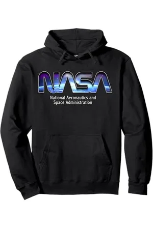 Nasa Riempimento del logo della Earth Space Felpa con Cappuccio