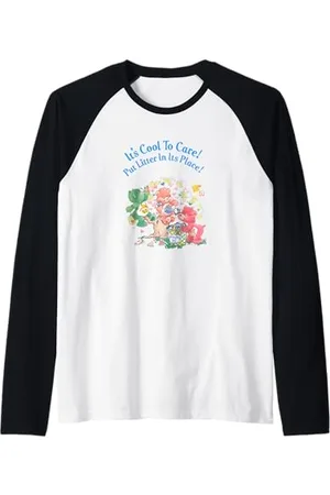 Care Bears È bello prendersi cura Maglia con Maniche Raglan