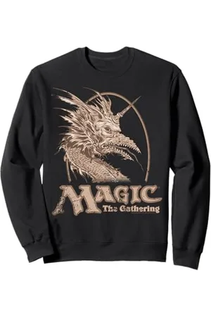 Magic: The Gathering Logo retrò del drago di Magic: The Gathering Felpa