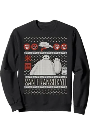 Disney Big Hero 6 serie TV Baymax San Fransokyo Sweater Felpa