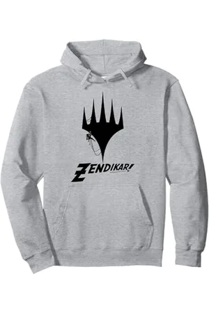 Magic: The Gathering Magic: logo The Gathering Zendikar Climber Felpa con Cappuccio