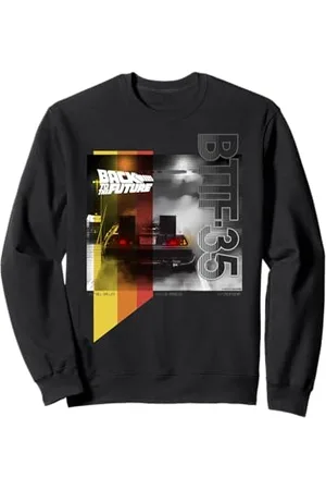 Back To The Future Ritorno al futuro 35° anniversario DeLorean Smoke Felpa