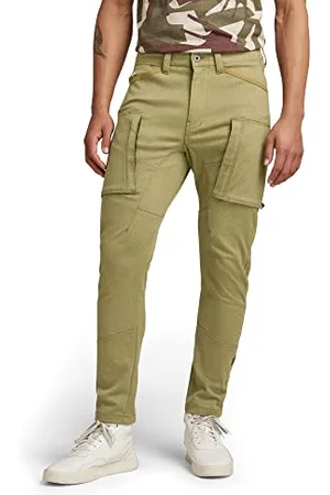 G-Star Uomo Zip Pocket 3D Skinny Cargo Pants, (army green htr D18928-C918-9210), 29W / 34L