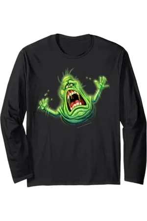 Ghostbusters Slimer Screaming Ritratto Maglia a Manica