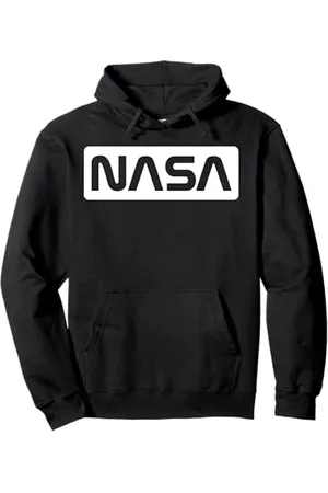 Nasa Testo del logo del blocco della Felpa con Cappuccio