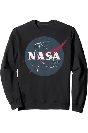 Nasa Logo Simple Vintage Felpa