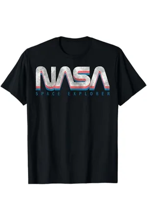 Nasa Logo retrò ufficiale della Space Explorer Maglietta