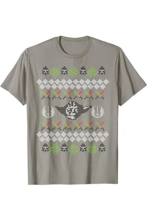 STAR WARS Rebellion Yoda Ugly Christmas Sweater Maglietta