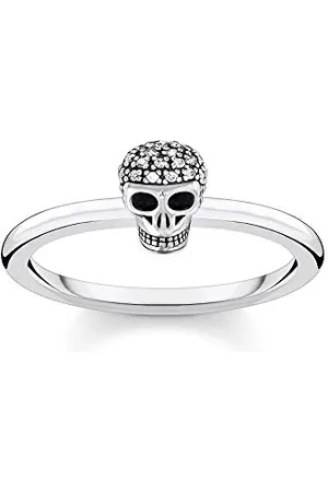 Thomas Sabo Anello da donna Teschio sterling 925, annerito TR2327-643-14