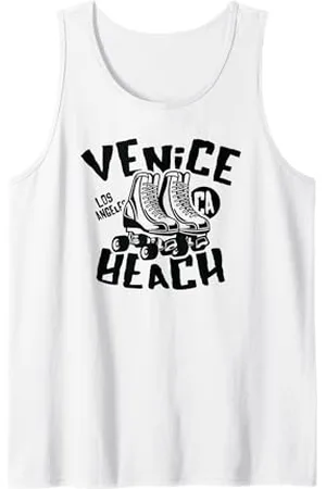 Awesome Venice Beach CA Souvenirs and Designs Venice Beach, California, design retrò vintage Canotta