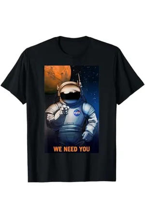 Nasa Maglietta We Need You For Mars Graphic Maglietta