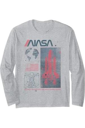 Nasa Poster vintage Shuttle Astronauta Maglia a Manica