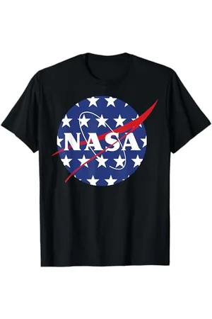 Nasa Logo a stelle grandi della bandiera americana della Maglietta
