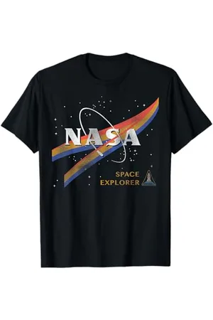 Nasa Logo Retro Chevron Space Shuttle Maglietta