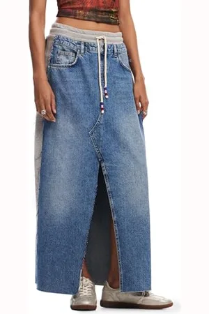 Desigual Gonna da Donna in Denim