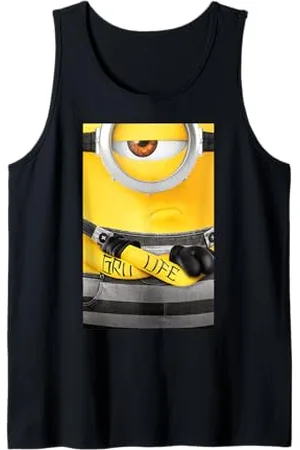 Minions Tatuaggio di Cattivissimo Me Minions Gru Life Canotta