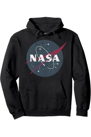 Nasa Logo Simple Vintage Felpa con Cappuccio