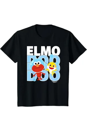 Baby Shark Bambino Elmo Doo Doo Doo Cute Friends Logo Maglietta