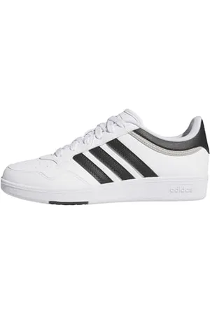 adidas Donna Hoops 4.0 Shoes, Ftwr White/Core Black/Grey Two, 43 1/3 EU