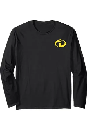 Disney Polo Pixar Incredibles con logo piccolo Maglia a Manica