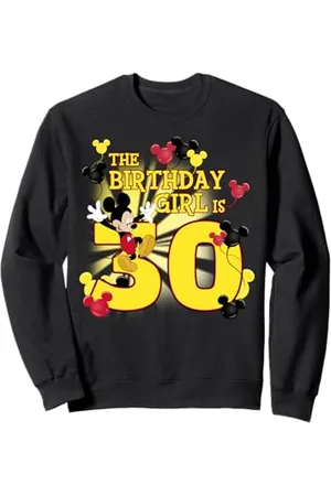 Disney Mickey & Friends 30 anni Old Birthday Girl Felpa