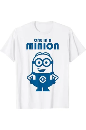 Minions Minions One In A Minion Blue Hue - Ritratto Maglietta