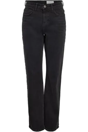Noisy May Nmmonica HW Straight Jean Black Noos, , 29W x 32L Donna