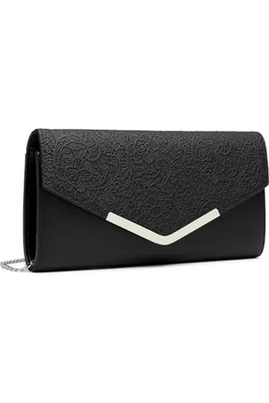 MISS LULÙ Pochette Donna Elegante, Borsetta Donna, Pochette e Clutch Pelle, Borsa Donna,Pochette Eleganti da Cerimonia