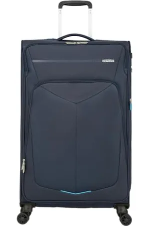 American Tourister Summerfunk Suitcase, Blue (Navy), 79 cm, 119 litri