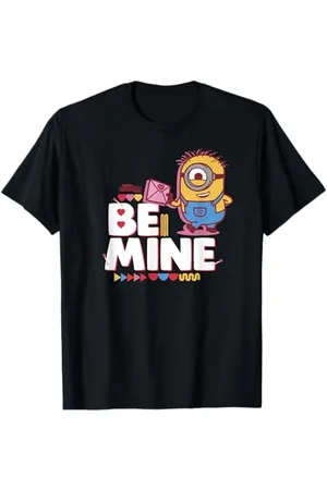 Minions Be Mine Valentine Carl Maglietta