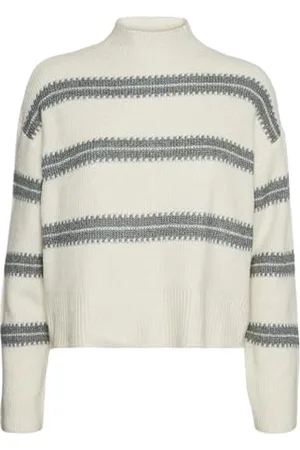 VERO MODA Vmdazzle LS Ga Boo-Pullover a Collo Alto Maglione Lavorato a Maglia, , S Donna