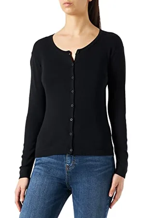 Benetton Maglia Coreana M/L 1091D5558 Maglione Cardigan, , L Donna