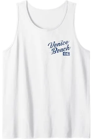 Awesome Venice Beach CA Souvenirs and Designs Venice Beach, California, design retrò vintage invecchiato Canotta