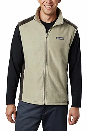 Columbia Steens Mountain Vest Gilet in Pile, , M Uomo
