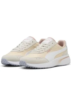 PUMA R78 Glance, Scarpe da Ginnastica Donna, Frosted Ivory White-Creamy Vanilla, 41 EU
